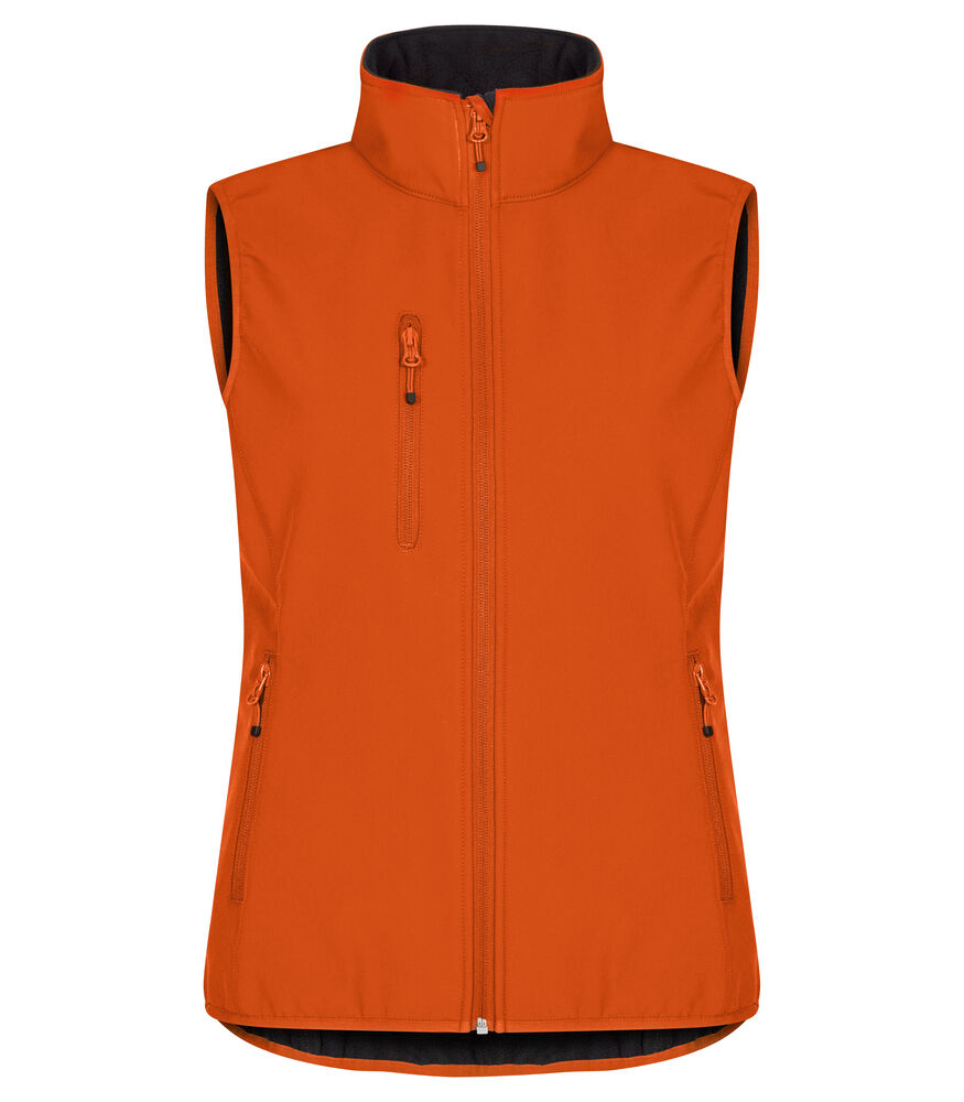 Classic Softshellvest Dame - Blank