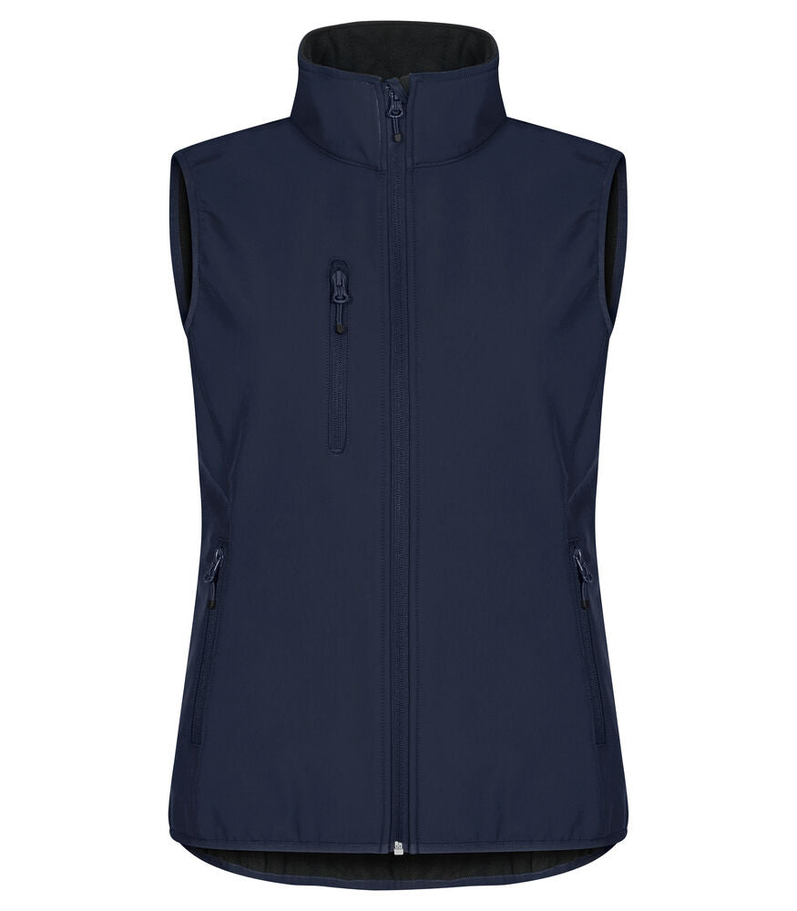 Classic Softshellvest Dame - Blank